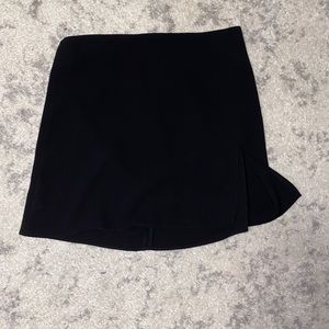 Mini black Zara skirt